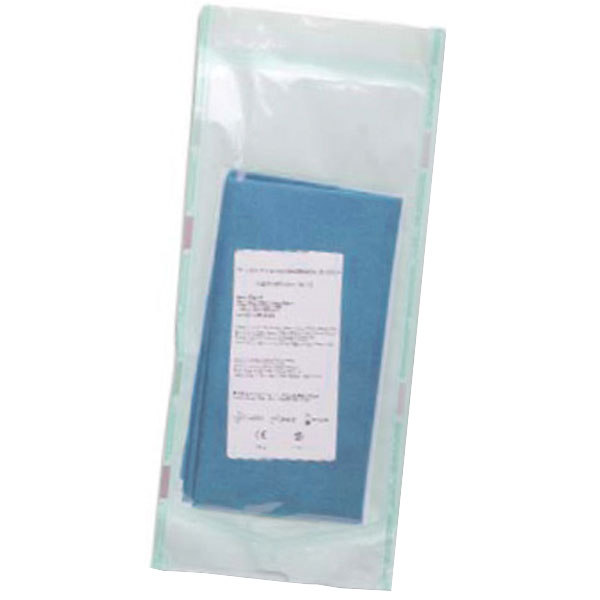 TELO CHIRURGICO BIACCOPPIATO TNT+PE STERILE ASSORBENTE - 75x90cm - azzurro