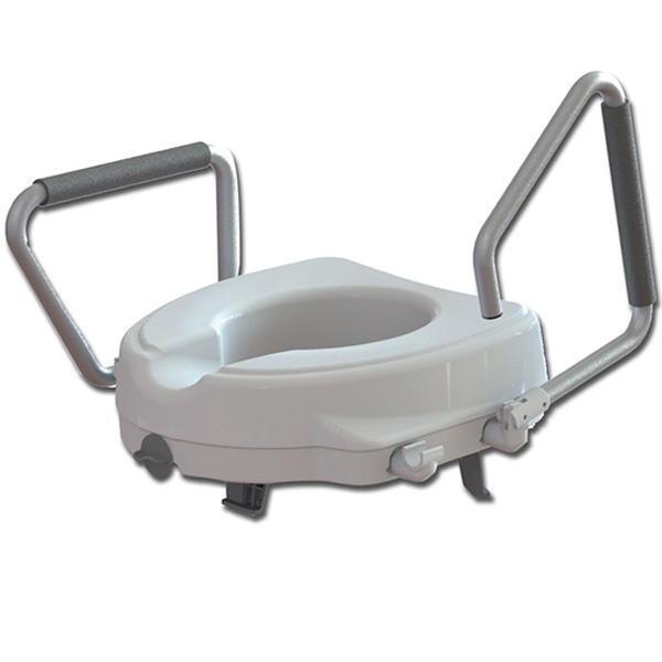 SEDILE RIALZO WATER WC - h.12,5cm - portata 130kg - con braccioli reclinabili