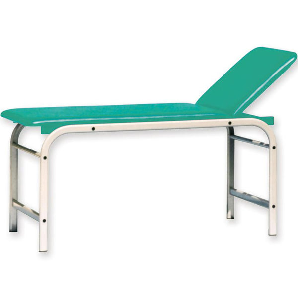 LETTINO VISITA MEDICA KING CON TESTATA MECCANICA REGOLABILE - 190x60xh.80cm - portata 150kg - vari colori