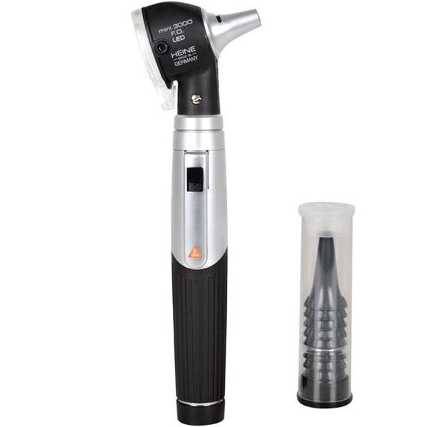 OTOSCOPIO HEINE MINI 3000 LEDHQ F.O. - ultra luminoso - vari colori