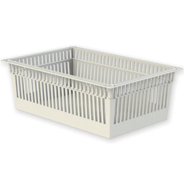VASSOIO PLASTICA APERTO - 60x40xh.20cm - per carrelli ISO