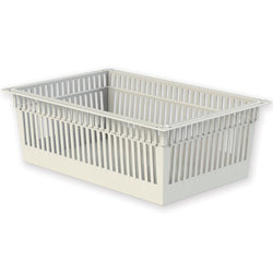 VASSOIO PLASTICA APERTO - 60x40xh.20cm - per carrelli ISO