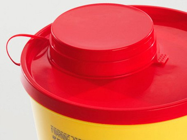 CONTENITORE RIFIUTI TAGLIENTI LINEA PBS - 0,6l - conf.100pz