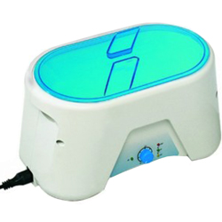 SCALDA PARAFFINA CON TERMOSTATO - per trattamenti mani / piedi - capacità 3kg - 230V - potenza 150W
