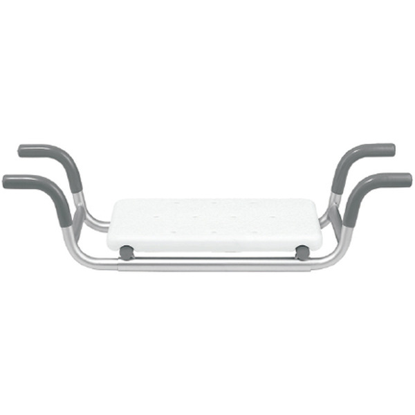 SEDILE PER VASCA DA BAGNO SEDUTA IN PLASTICA - portata 100kg - regolabile in larghezza - senza schienale