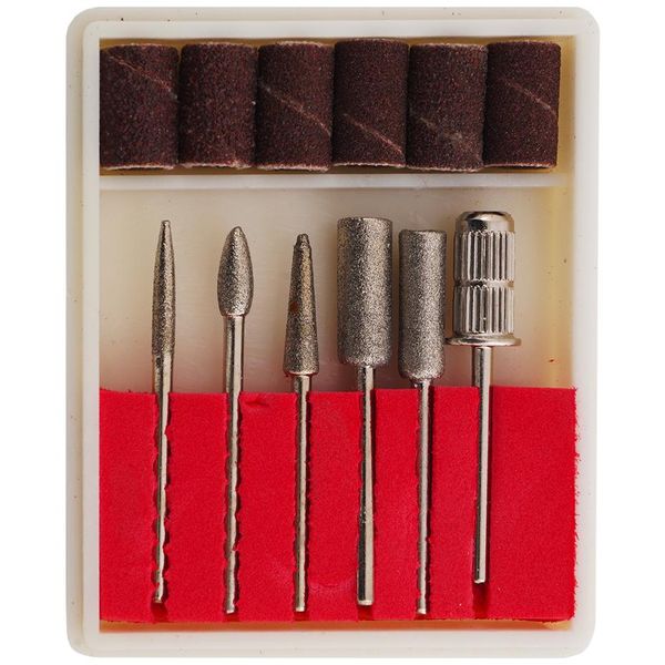SET FRESE DI RICAMBIO PER MANICURE PEDICURE - 12pezzi