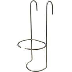 PORTA PAPPAGALLO SUPPORTO DA LETTO in tubo d acciaio cromato