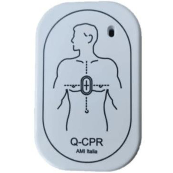 COPPIA DI ELETTRODI PIASTRE BIVALENTI - adulto / pediatrico - per defibrillatore SMARTY SAVER