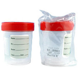 CONTENITORE MONOUSO STERILE PER URINE GRADUATO - 120ml