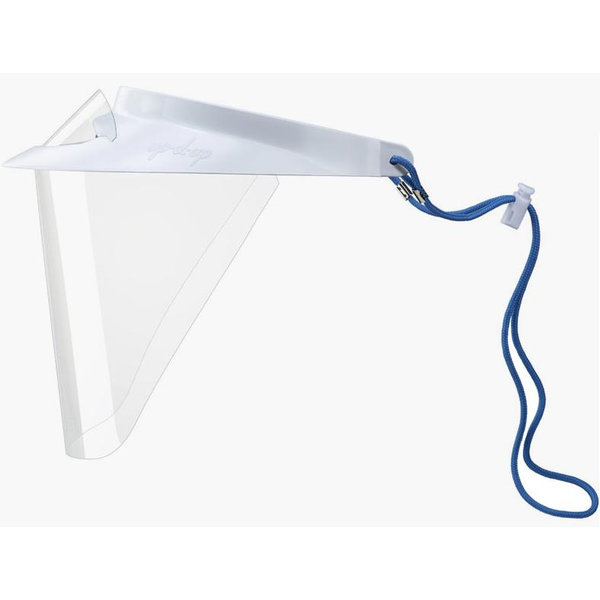 VISIERA SCHERMO PROTETTIVO PROTECTOR ultra leggero con 1 protezione testa + 2 maschere