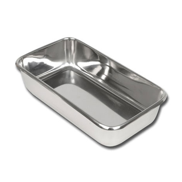 VASSOIO in acciaio inox - 223x126x45 mm