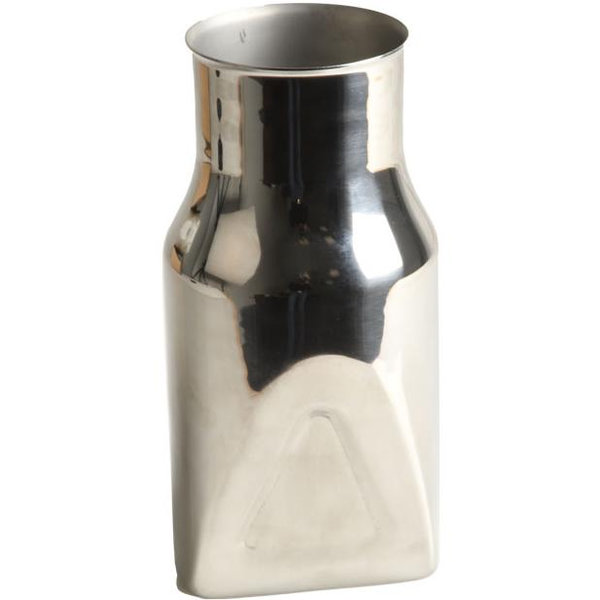 URINALE MASCHILE DIAGONALE ACCIAIO INOX - diam. 85x220mm - 1,5lt