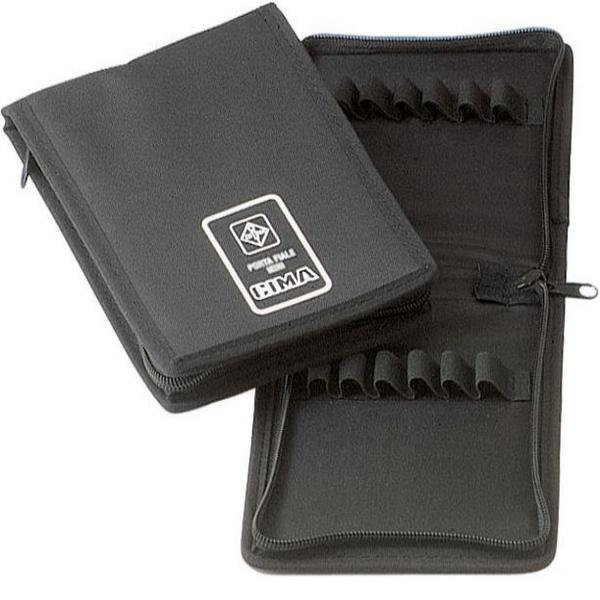 BORSETTA AMPOLLARIO ASTUCCIO PORTAFIALE MINI - 6 fiale - 18x14xh.2cm - nero