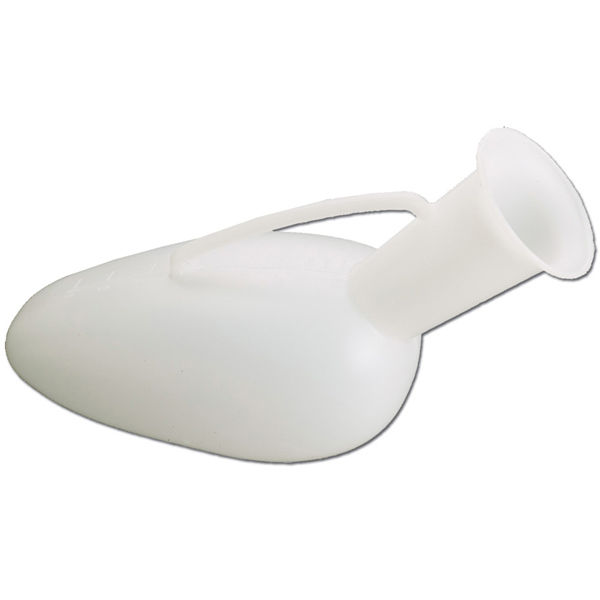 URINALE MASCHILE PAPPAGALLO IN PLASTICA - senza tappo - conf.60pz