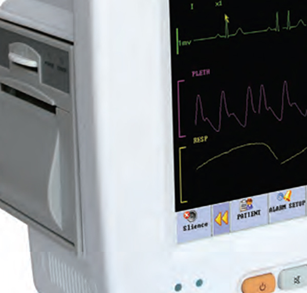 MONITOR MULTIPARAMETRICO PAZIENTE NEONATALE - display 8,4" touchscreen a colori, SpO2, ECG